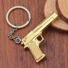 Брелок для ключей с пистолетом Desert Eagle, металлический кулон для ключей, автомобильный рюкзак, ключ для мужчин, женщин, пары, друзей, подарок, бутик