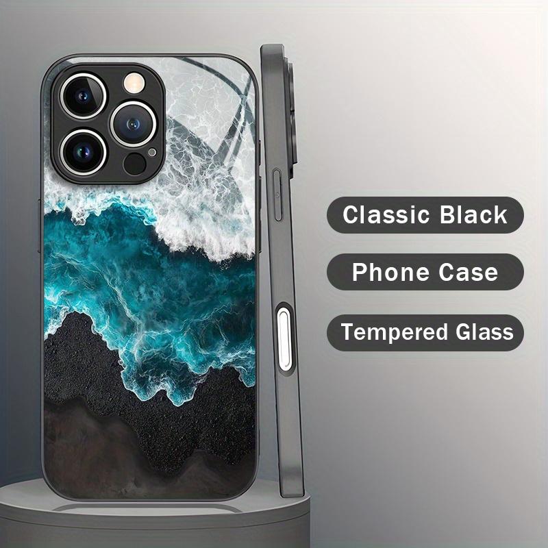Морская креативная узорная чехол-накладка для телефона подходит для iPhone 17 16 15 14 13 12 11 Pro/ Max /Plus противоударная задняя крышка