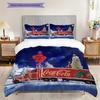 Cocacola Refreshment Sip Threepiece Set 1 Duvet Cover 2 Pillowcase Without Core Duvet Cover And Pillowcase Soft And Comfortable