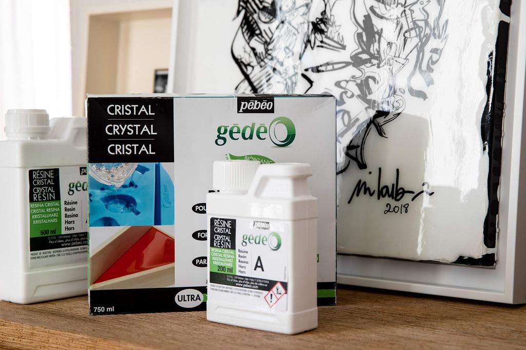 Pebeo Crystal Bioresin 750 мл смола 500 мл отвердитель (основа + 250мл)