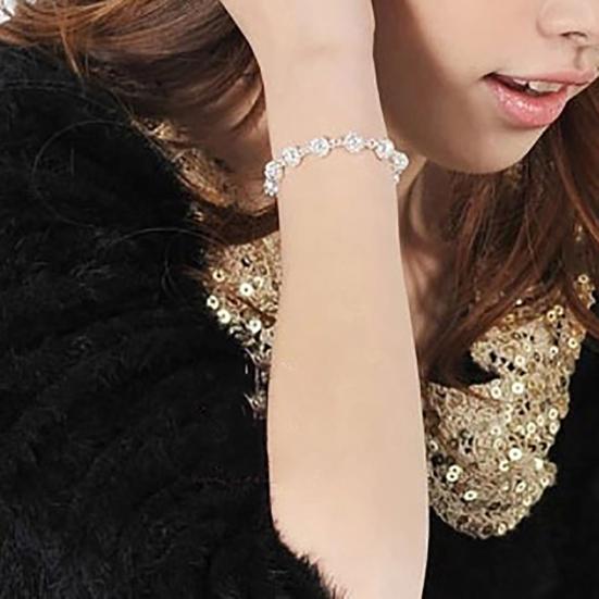 Женский однотонный полый шар, кулон, браслет на запястье, ювелирный подарок для вечеринки