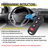 Keyless Entry Remote Control Car Key Fob Compatible with Infiniti EX35 FX35 FX45 I35 G35 QX56, Nissan Altima Armada Maxima Quest Sentra 350Z,