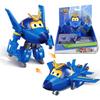 Игрушка Super Wings 5 ​​дюймов: трансформирующийся самолет-робот Jett Dizzy Donnie, игрушки для детей.