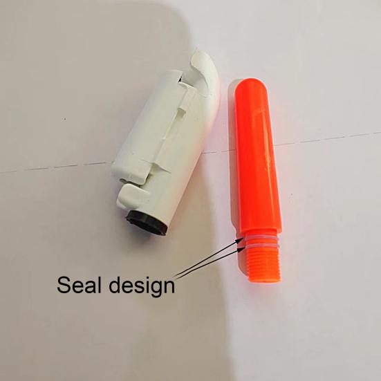 Ночной рыболовный фонарь для удилища Водонепроницаемый Работает от батарейки CR425 Высокая яркость Портативный Тип клипсы Привлечение рыбы Универсальный Дальний заброс Морской