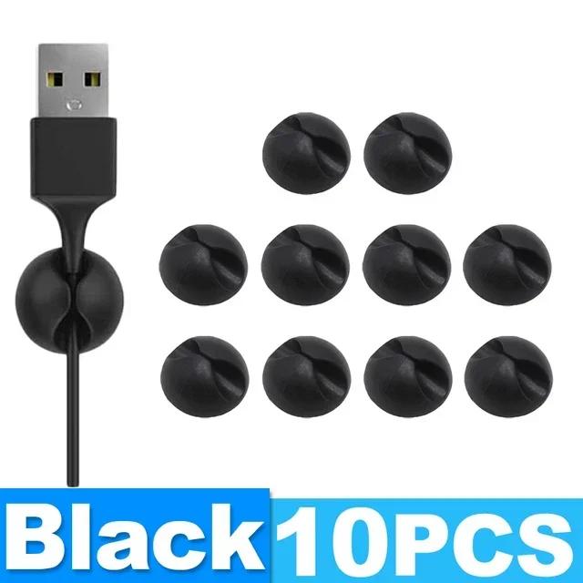 2/30 шт. Автомобильный USB-органайзер для кабеля, самоклеящийся кронштейн для кабеля, силиконовый фиксатор для кабельного хомута, автомобильный зажим для хранения, аксессуары