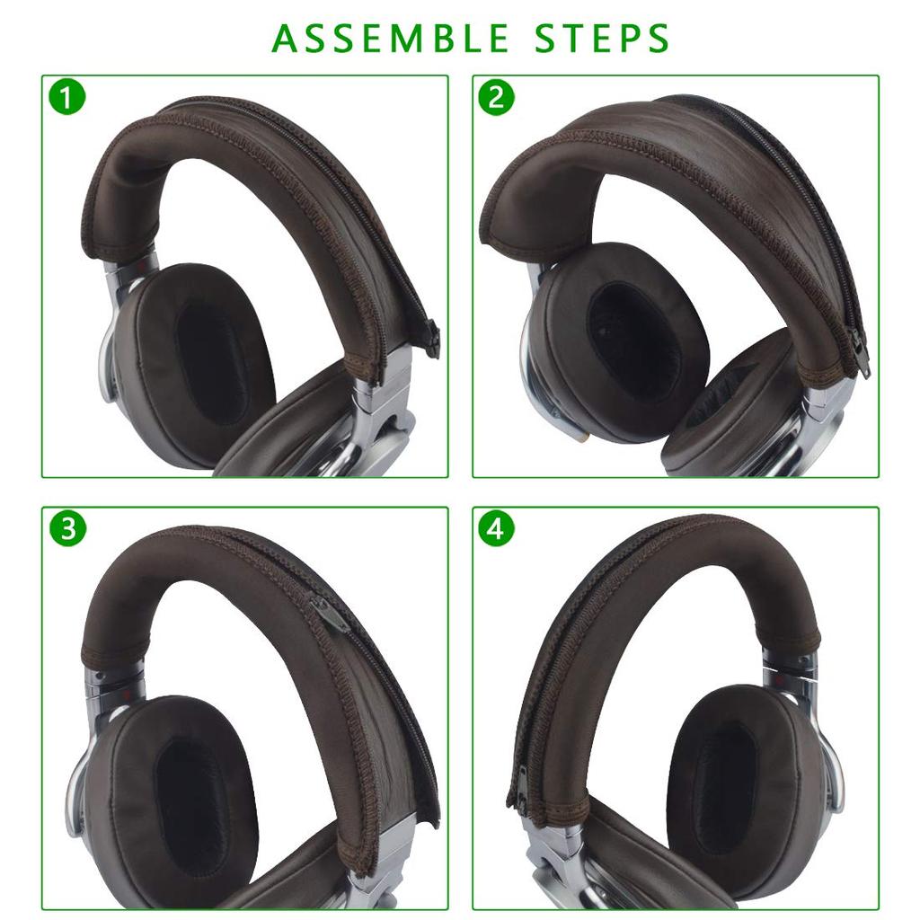 Geekria Cover Compatibility Elastic Headband Cover Compatible with Sony MDR MDR MDR Headphones Easy To Install No Tools Required 1A, 1RNC, 1R, 1RBT,
