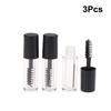 1.2Ml 3Pcs Empty Mascara Tube With Eyelash Wand Eyelash Cream Growth Solution Container Refillable Bottle Trial Packaging Diy
