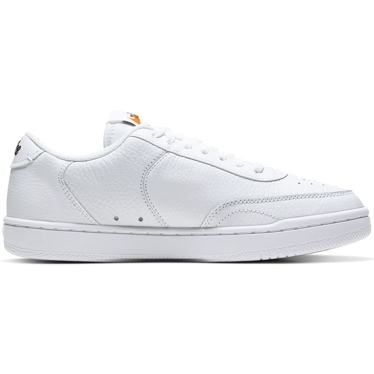 Nike Белые женские кроссовки Court Vintage Premium Total-Orange Black CW1067-100