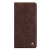 Suitable for Samsung S26 Ultra, skin-feel magnetic suction solid color leather case, S26Plus magnetic flip cover, S25FE protective case