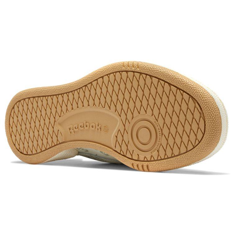 Reebok Kung Fu Panda x Club C 85 Кроссовки унисекс с китайской каллиграфией Белые классические-белые Paperwhite GZ8633