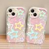 Sfumato Colored Stars for Apple 16 Promax Anti-fall 14 Phone Case for IPhone 13/11/12 Transparent 15