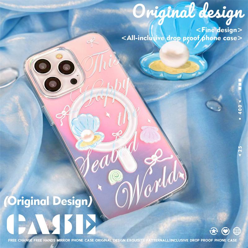 Zhitai 16Pro Magnetic Phone Case for iPhone 15Pro with Dual Function Bracket