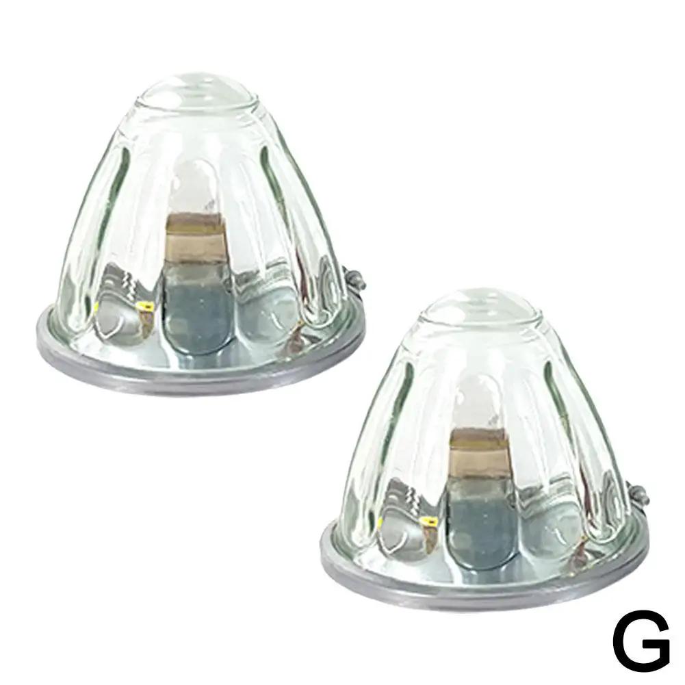 Автомобильный светодиодный сигнальный фонарь, высокая яркость, низкое энергопотребление, стеклянный фонарь, боковой фонарь для автофургона, боковой фонарь для грузовика, индикатор Q8O5