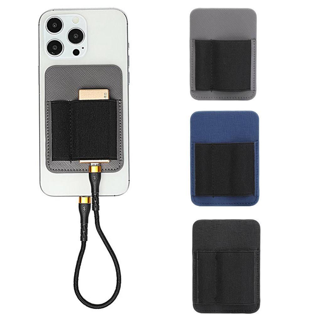 Double-pocket Magnetic DAC Headphones Case PU Storage Bag DAC Pocket Storage Case for Dignis Lepic