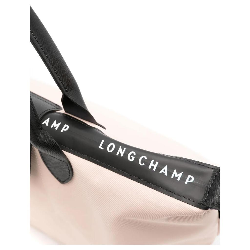Longchamp Le Pliage Energy Logo Embossed Snap Closure Nylon Canvas Tote Bag Women tote Nude L1899HSR542