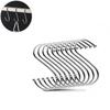 Stainless Steel S-shaped Hooks, Kitchen Meat Hooks, Ball-head S-shaped Hooks