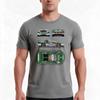 Nsx Super Gt Tshirt Summer Casual Cotton Tee Oversized Streetwear Tops Vintage Graphic Print Loose Fit Short Sleeve