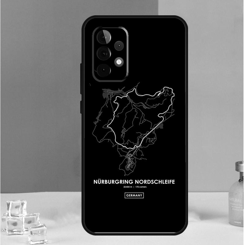 Мотоспорт Нюрбургринг Для Samsung Galaxy A05 A06 A13 A33 A53 A36 A26 A16 A54 A34 A14 A32 A52 A55 A35 A15 A56 Чехол
