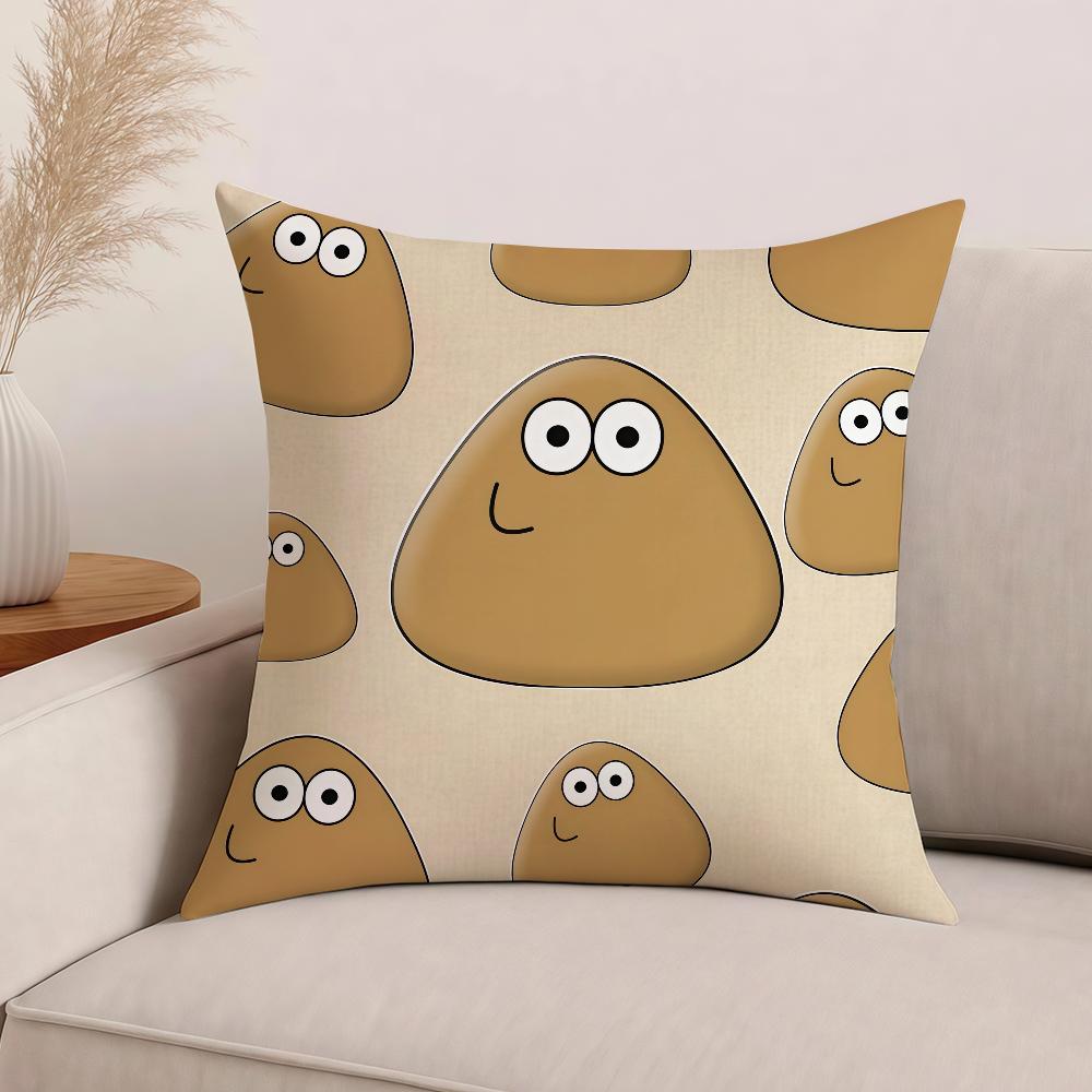 Горячая игра My P-Pet Инопланетянин P-Pou Наволочка Офисные Подушки Подходят Для Дивана Автомобиля Спальни Декоративная Наволочка