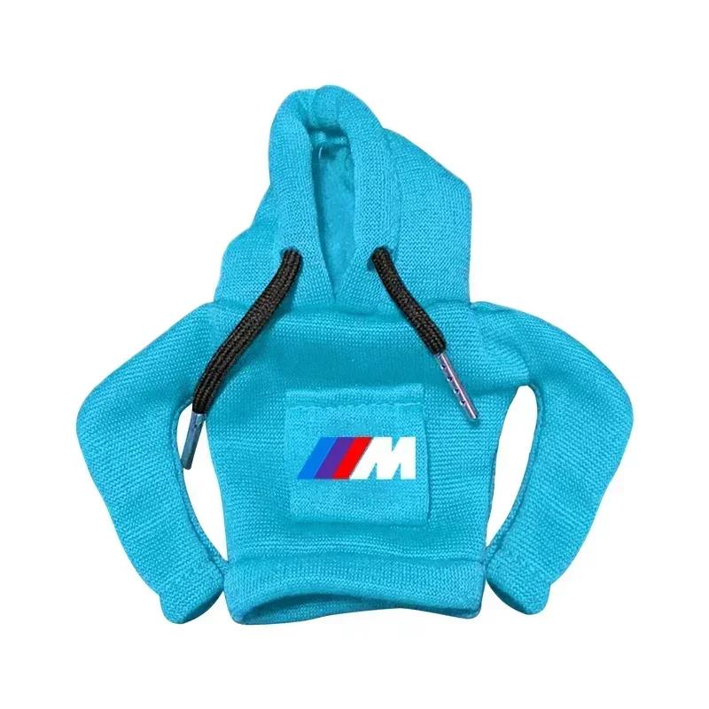 XUREI1 Hoodie Car Gear Car Shift Lever Cover Car Gear Shift Knob Styling For BMW E53 E70 E71 E72 E83 X1 X2 X3 X4 X5 X6 X7 E84 F48 F49 F22