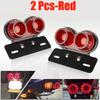 Motorcycle LED Tail Light Integrated Brake Turn Signal With License Plate Bracket For Honda Yamaha Universal 12V Rear Light