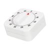 Kitchen Tools 60 Minutes Kitchen Timer Mechanical Timer Cooking Tools Countdown Alarm Reminder White Square
