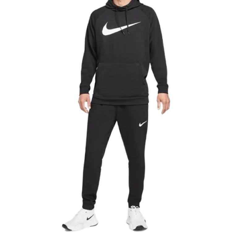 Men's Nike Dri-fit Solid Color Casual Training Sports Pants/Trousers/Joggers Black CZ6380-010