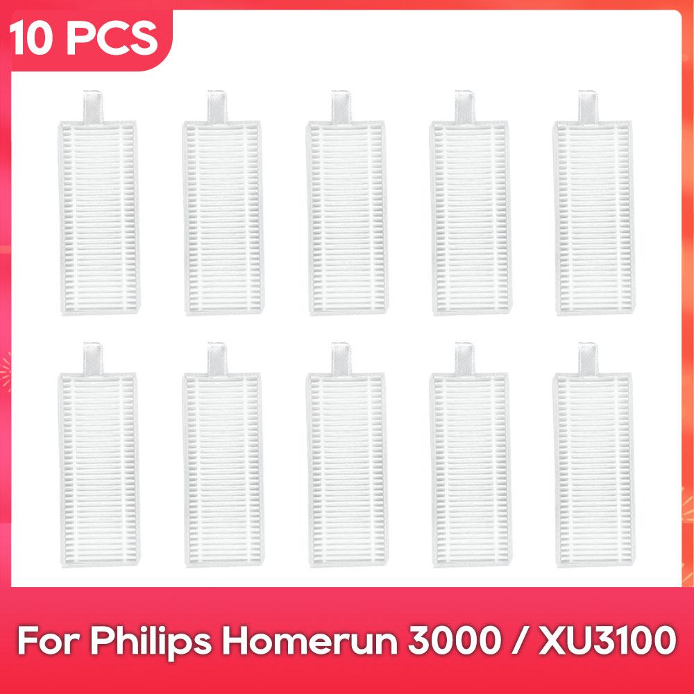 Fit For ( Philips 3000 / XU3100 / XU3110 / XU3000 ) Main Side Brush Filter Mop Dust Bag Robot Vacuum Cleaner Parts Accessories