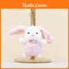 Pink Stuffed Rabbit Animal Soft Plush Toy For Kids And Adults Keychain Doll Doll