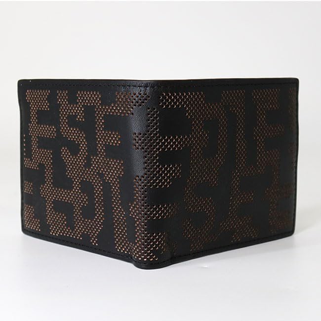 Diesel X09692 P5587 T8013 кожаный кошелек с логотипом COIN S 3D [DIESEL] BI-FOLD [Товар]