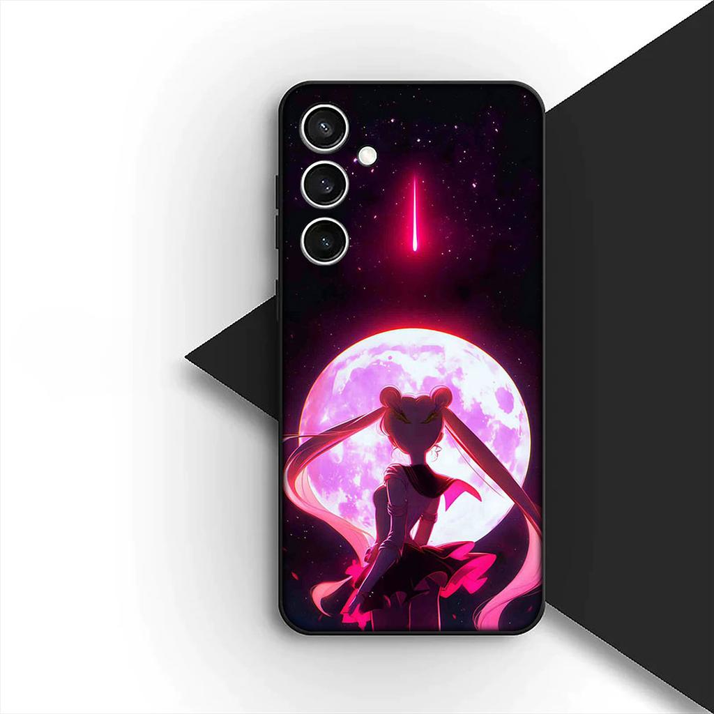Girl S-Sailors-Cartoon Moon Cover for Samsung Galaxy A36 A55 A26 A05 A06 A14 A50 A51 A53 A54 A12 A13 A23 A35 Coque Phone Case