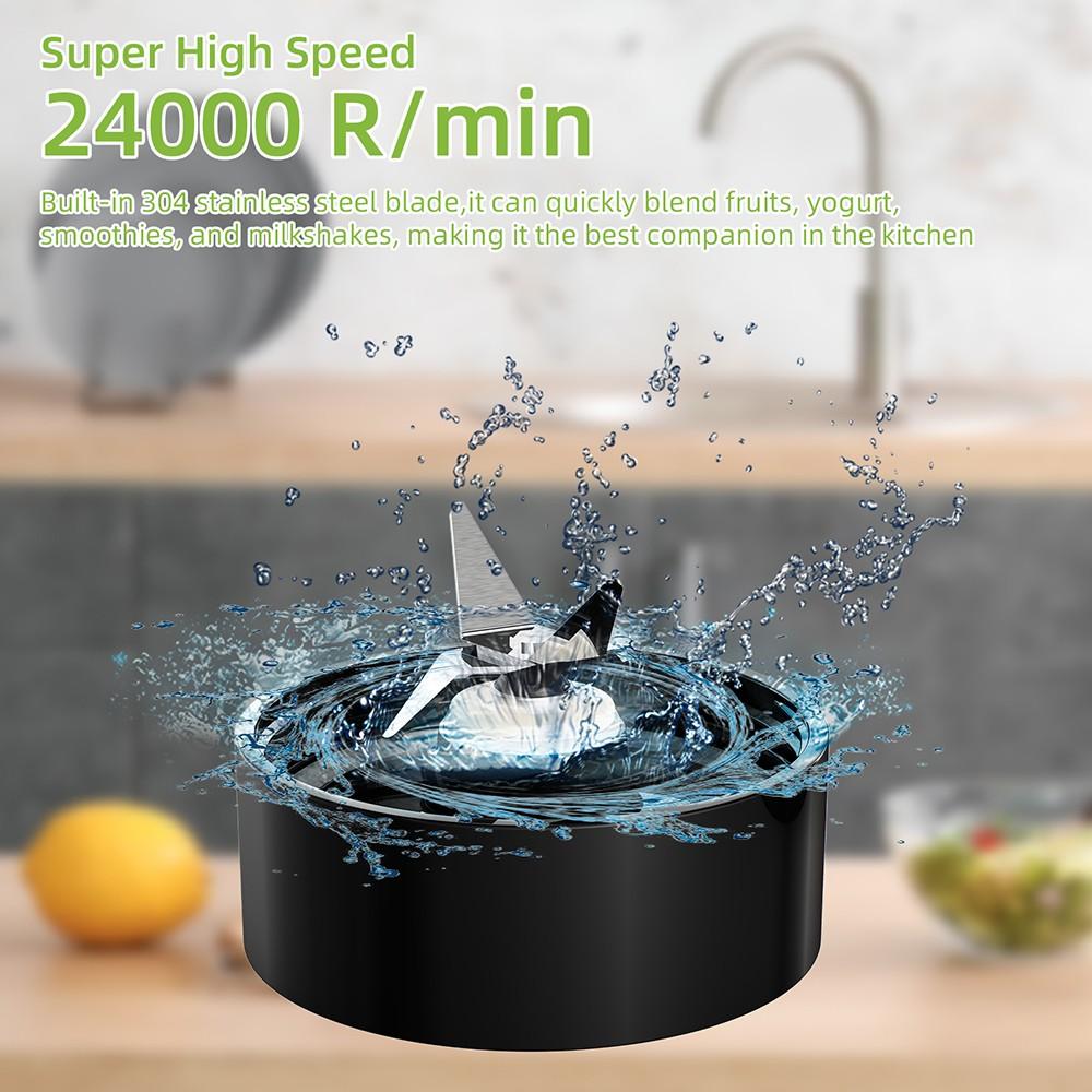 BioloMix TB23M 3-в-1 многофункциональный кухонный комбайн, портативная соковыжималка мощностью 700 Вт, персональный блендер, мясорубка, кофемолка и специи, измельчитель мяса