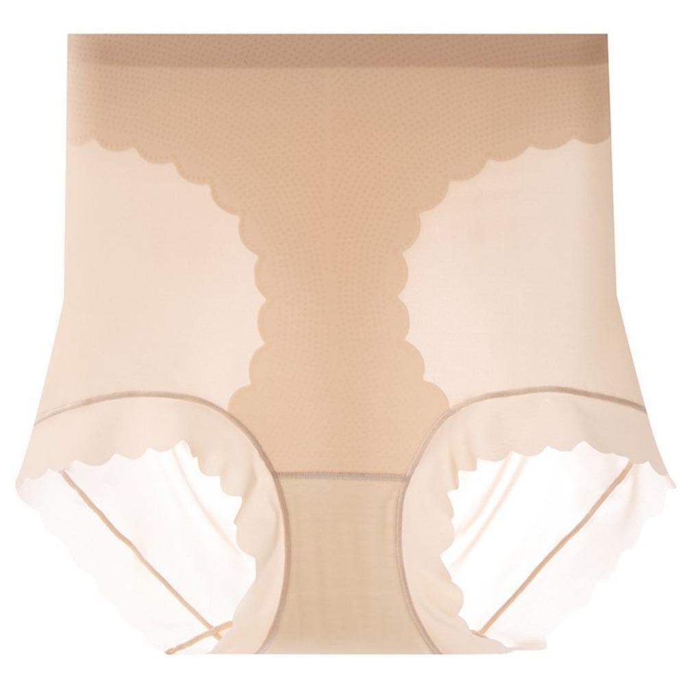 Корректирующее белье для живота, трусы для формирования фигуры из ледяного шелка, дышащее утягивающее белье, женское