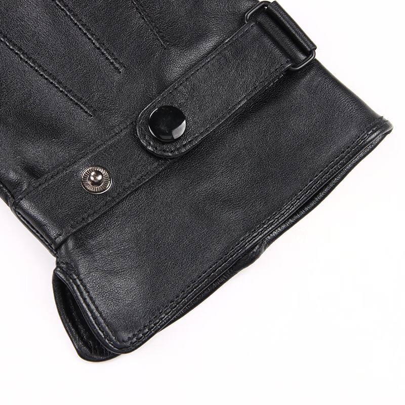 Мужские перчатки из овчины на флисовой подкладке Hengyuanxiang