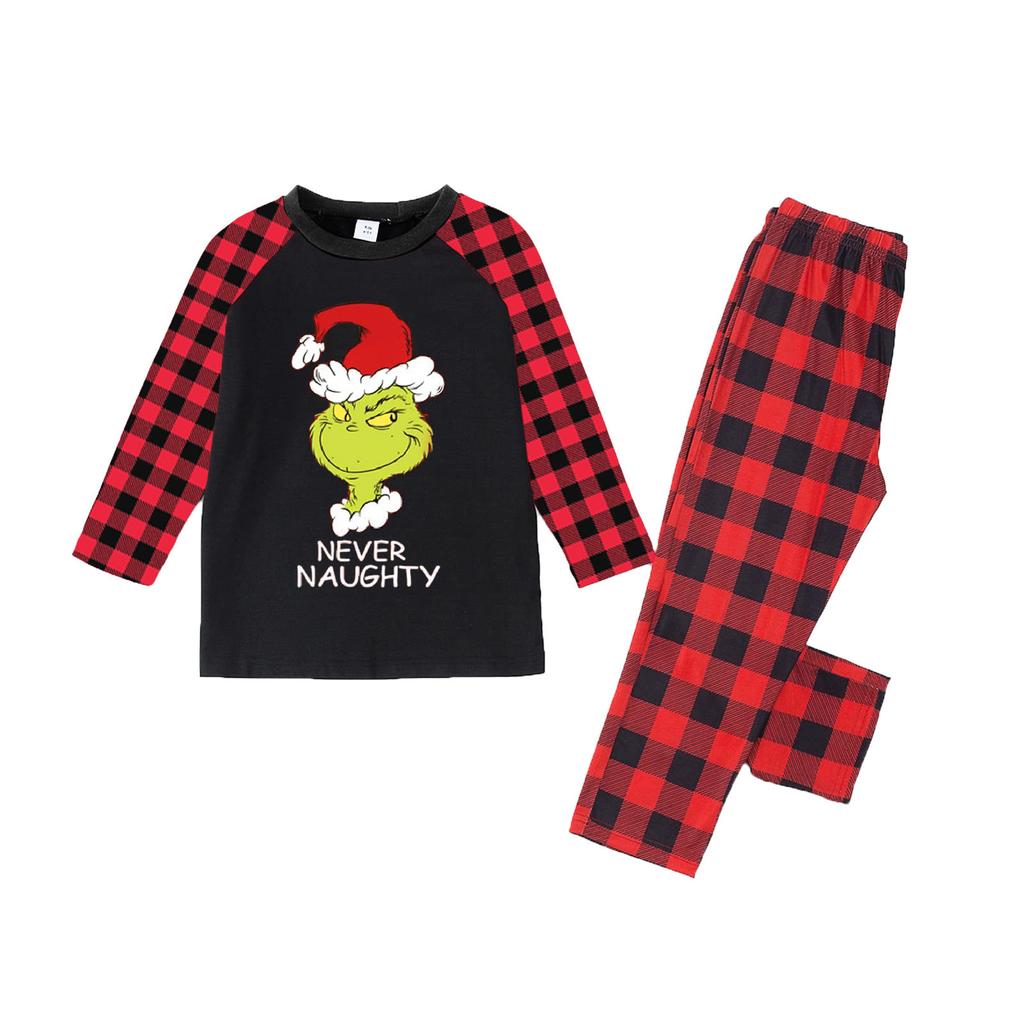 Комплект из топа и брюк с рождественскими принтами для всей семьи Одинаковые комплекты для всей семьи