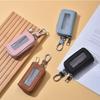Кожаный брелок для ключей из ПУ Кожаный держатель для ключей Мужчины Женщины Органайзер Кошелек Модный Автомобильный ключ Кошелек Чехол для ключей от дома Мини-кошелек для карт