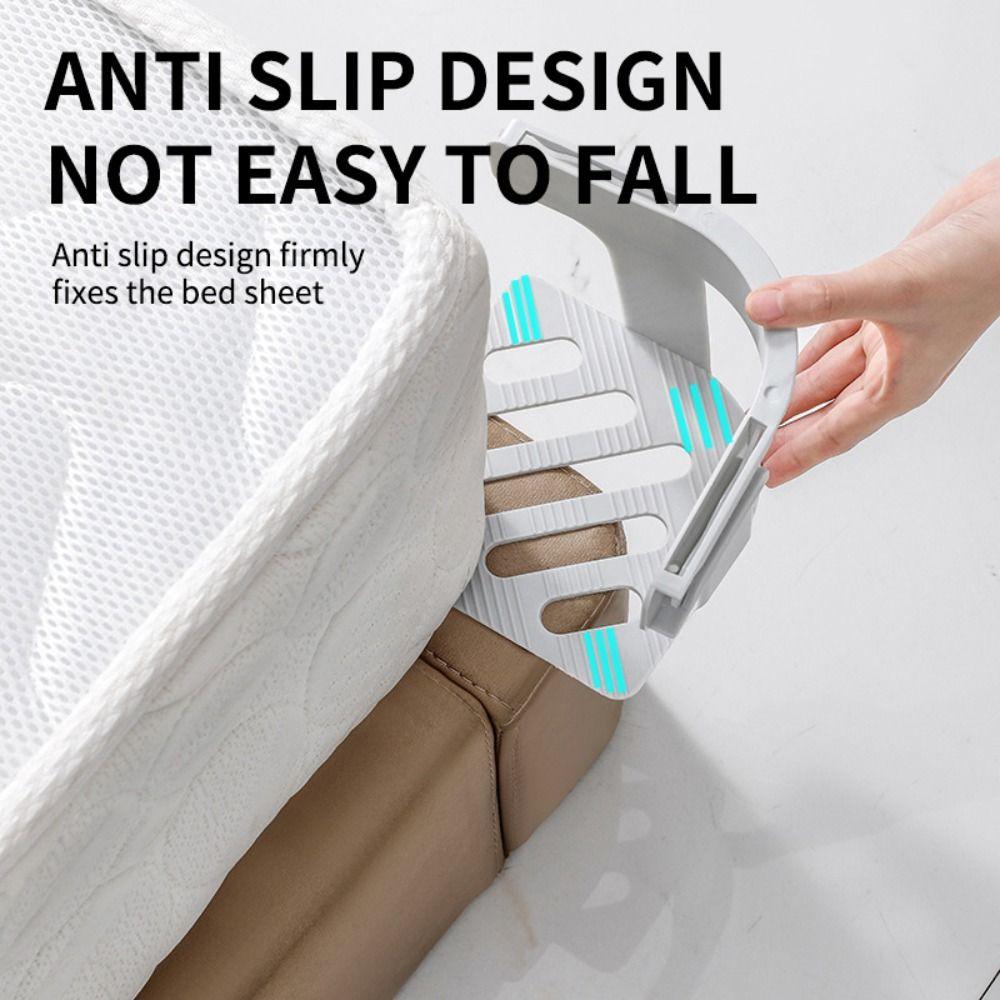 4Pcs/set Non-slip Heavy Duty Bed Sheet Holder Bedsheet Grippers Fixed for Quilt Fixing Tool