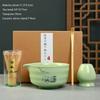 4PCS Matcha Whisk Holder Matcha Whisk Set Ceramic Bamboo Matcha Making Kit  Tea Lovers