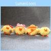 Yellow Keychain Chick Backpack Decor Pp Cotton Stuffed Doll Gift For Kids