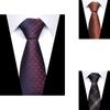 Men's Business Professionals Striped Tie Wedding Suit Accessories Polyester Tie Men