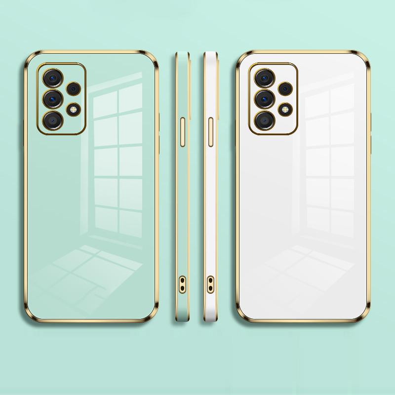 Роскошный чехол с покрытием для Samsung Galaxy A54 A53 A55 A52 A34 A32 A72 A73 A23 A24 A33 A22 5G M32 A52S A71 A51 силиконовый чехол для телефона