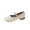 Round Head Low Heel Mary Jane Shoes Women's Summer 2025 New Korean Version Doudou Shoes Single Shoe Women's Manufacturer