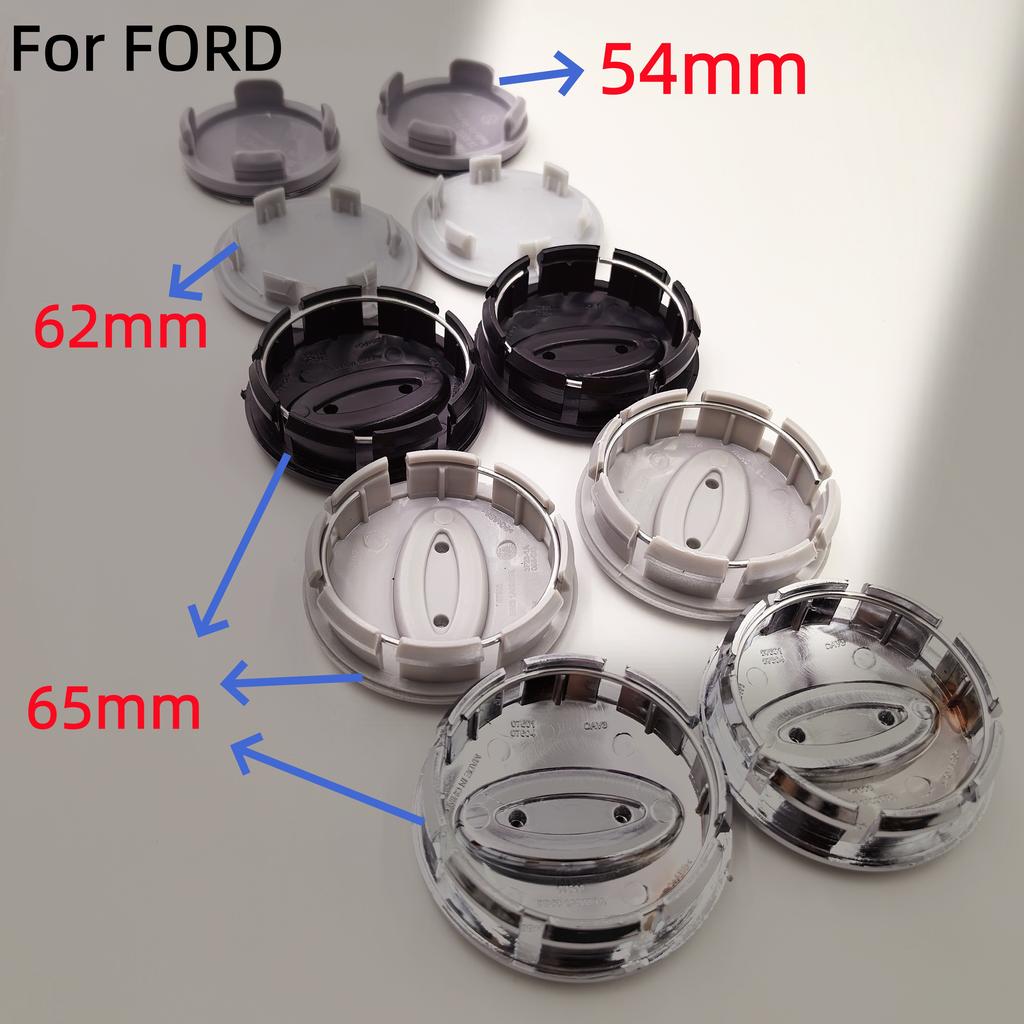 MJU13 4pcs ForFord Hubcap Car Styling Wheel Center Cap Hub Replaced Cover Wheels Centre Hub Cap 54/56/60/62/65/68mm