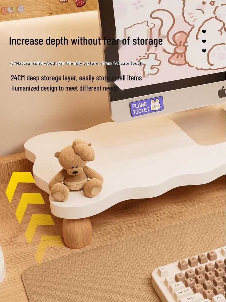 Настольная подставка для монитора и кронштейн для клавиатуры