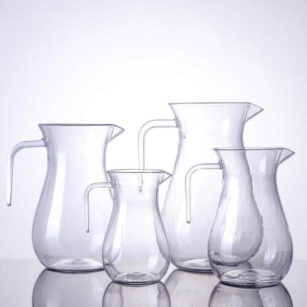 Unbreakable Wine Dispenser with Sacle Cold Pitcher Acrylic Wine Decanter Restaurant