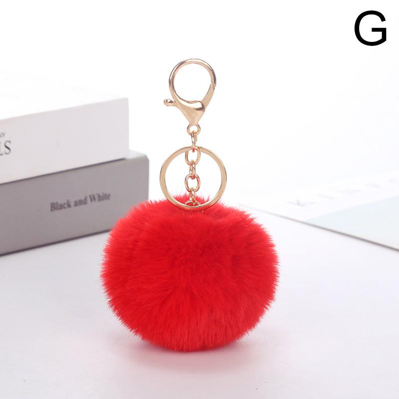 1 шт. автомобильные украшения брелки меховые пушистые плюшевые шарики сумочка ювелирные изделия женские подвески брелок мода