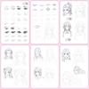 Girl Boy Line Draft Tracing Book Novice Comics Hand Drawn Book Anime Sketch Tutorial Book  Student
