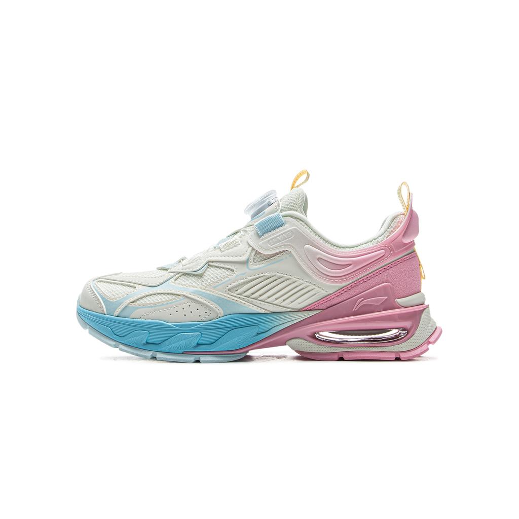 Li Ning Kids Sports Lifestyle Series Fashionable Versatile Comfortable Shock Absorption Rebound Support Casual Shoes Kids Casual Shoes YKCV002-2