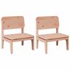 VidaXL Chaises de jardin lot de 2 60x52,5x72 cm bois massif de douglas, siège de jardin, chaise d'extérieur, chaise de 859325