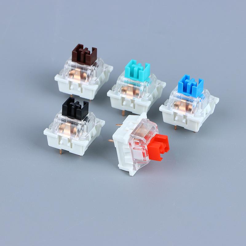 10 шт. Пылезащитный переключатель для оси механической клавиатуры, тактильные переключатели Mx, ось